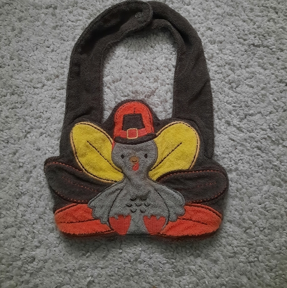 Thanksgiving turkey bib - Picture 1 of 2